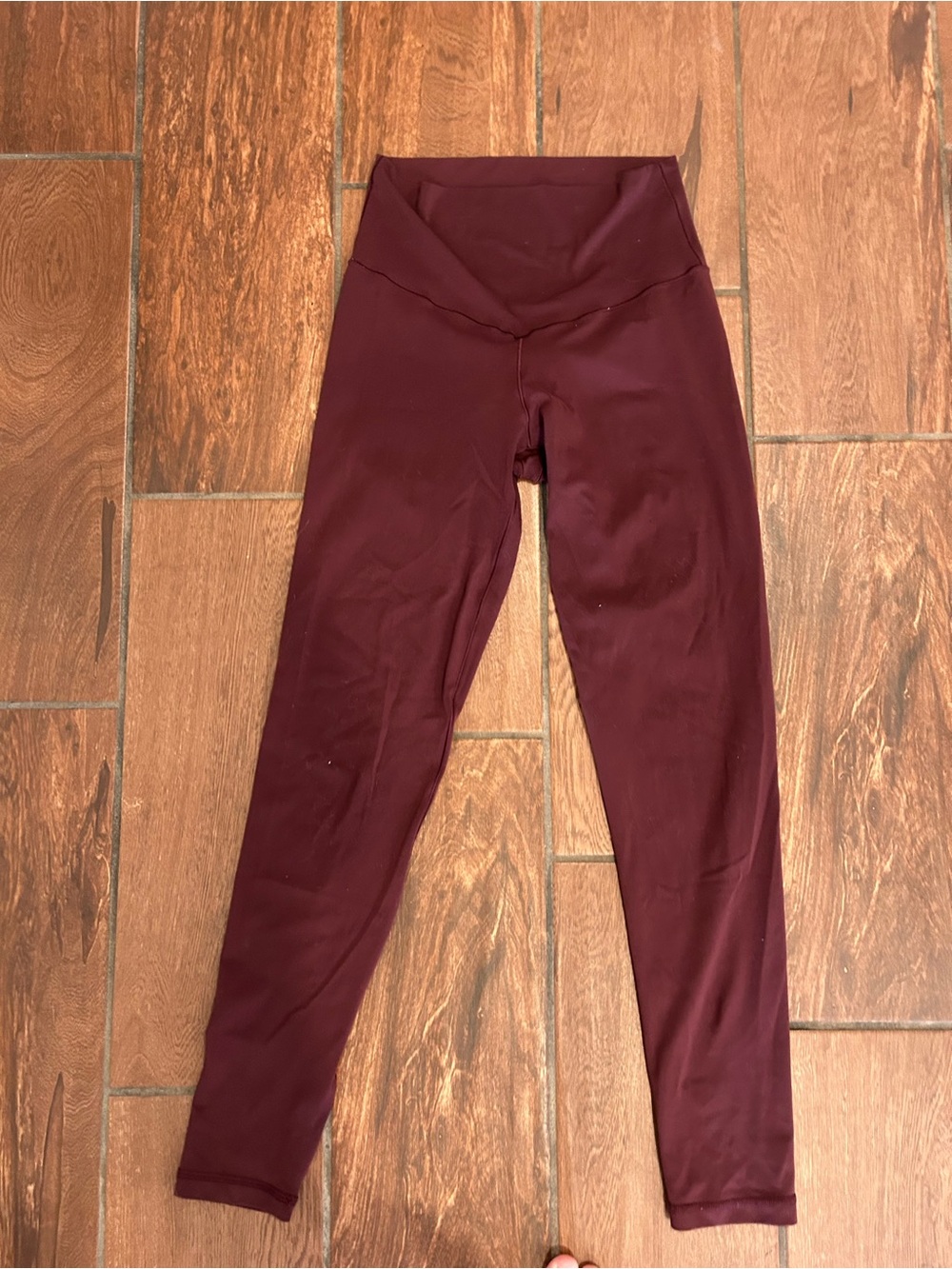 Offline Aerie size M maroon High rise long inseam leggings
